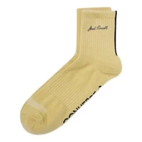Jack Purcell Logo Quarter Socks (Two Pairs) “Yellow” Jack Purcell Logo Quarter Socks (Two Pairs) “Yellow”