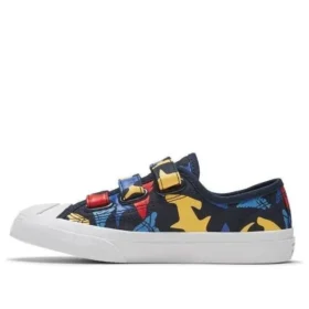 Jack Purcell Low Easy-On “Shark Bite – Black”