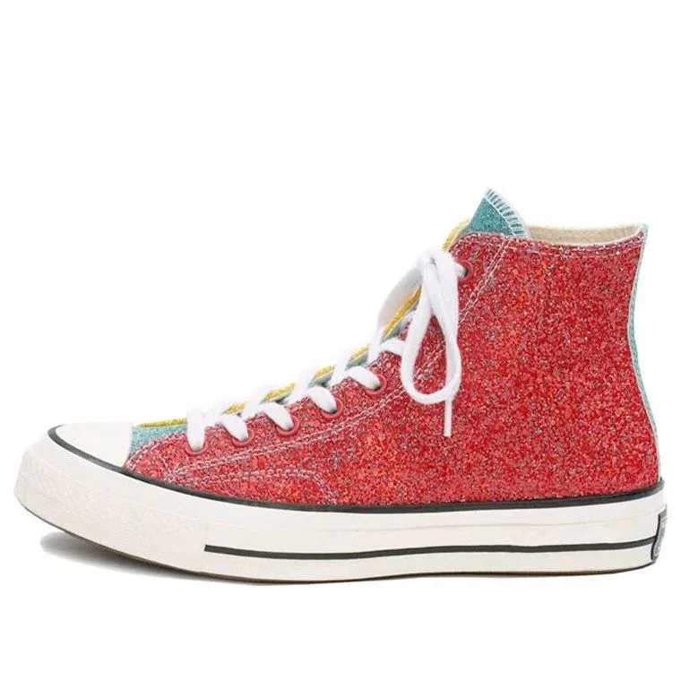 JW Anderson x Chuck 70 Hi “Glitter Pack – Cherry Sulphur” JW Anderson x Chuck 70 Hi “Glitter Pack – Cherry Sulphur”
