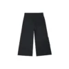 Knit Cargo Straight Casual Pants/Trousers Black