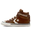 Leather Pro Blaze Strap Sneakers K Brown