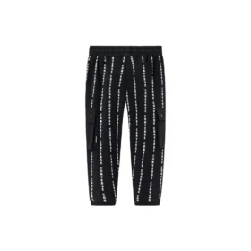 Letter Logo Printed Knit Sports Pants Asia Sizing “Black White” Letter Logo Printed Knit Sports Pants Asia Sizing “Black White”