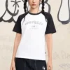 Logo Baseball T-Shirt Asia Sizing “White Black”