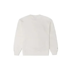 Logo Crewneck Asia Sizing “White”