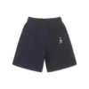 Logo Mid Length Knit Short Asia Sizing “Black”