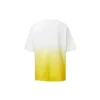 Logo Printing Gradient Short Sleeve Yellow