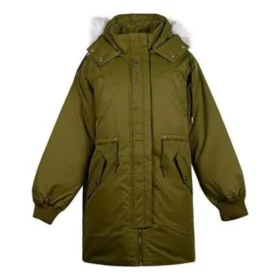 Long Down Jacket Asia Sizing “Olive Green”