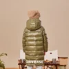 Long Down Jacket Asia Sizing “Olive Green”