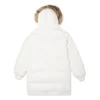 Long Down Parka Asia Sizing “White”