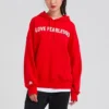 Love The Progress 2.0 Oversized Pullover Hoodie Asia Sizing “Red”