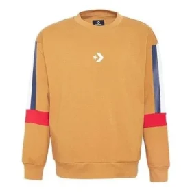 LW Contrast Panel Sweatshirt Asia Sizing “Brown”