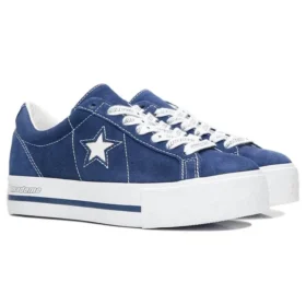 MadeMe x One Star Platform Suede Ox “Medieval Blue”