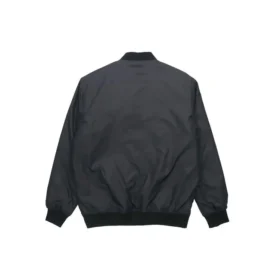 Men”s Converse Aviator Baseball Uniform Woven Windproof Zipper Jacket Autumn Black Men”s Converse Aviator Baseball Uniform Woven Windproof Zipper Jacket Autumn Black