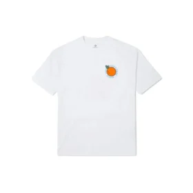 Men”s Converse Cartoon Pattern Printing Loose Round Neck Short Sleeve White Men”s Converse Cartoon Pattern Printing Loose Round Neck Short Sleeve White