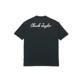 Men”s Converse Classic Chuck Printing Short Sleeve Black Men”s Converse Classic Chuck Printing Short Sleeve Black