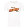 Men”s Converse Loose Alphabet Printing Short Sleeve Casual White