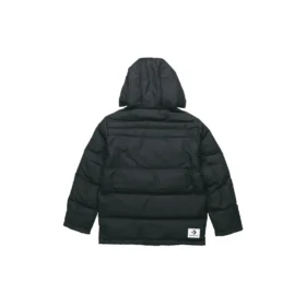 Men”s Converse Outdoor With Down Feather Jacket Black Men”s Converse Outdoor With Down Feather Jacket Black