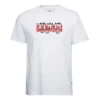 Men”s Converse Printing Round Neck Short Sleeve White