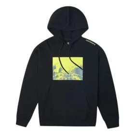 Men”s Converse Printing Sports Fleece Lined Black