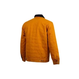 Men”s Converse Retro Casual Cargo Jacket Yellow Men”s Converse Retro Casual Cargo Jacket Yellow