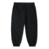 Men”s Converse Solid Color Woven Bundle Feet Lacing Black Casual Pants/Trousers