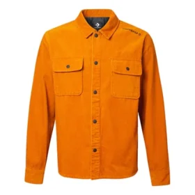 Men”s Converse Sports Cargo corduroy Shirt Jacket Yellow