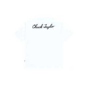 Men”s Converse SS22 Classic Chuck Printing Short Sleeve White Men”s Converse SS22 Classic Chuck Printing Short Sleeve White