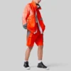 Men”s Converse x Feng Chen Wang Crossover Splicing Contrasting Colors Casual Sports Jacket Orange