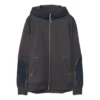 Men”s Converse x Paria Farzaneh Crossover Splicing Hooded Zipper Jacket Blue