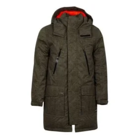 Mid-length Printed Sideline Down Jacket Asia Sizing “Olive Green” Mid-length Printed Sideline Down Jacket Asia Sizing “Olive Green”