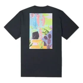 Neon Nature Graphic T-Shirt Asia Sizing “Black”