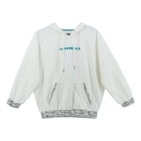New Year Series Tiger Stripes Hoodie Milk White