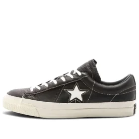 One Star Low x John Varvatos “Black Turtledove”