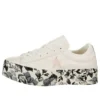One Star Platform Ox Canvas Shoes White/Black/Pink