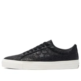 One Star Pro Low “Croc Emboss – Black”