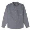 Oxford Button Up Shirt Asia Sizing “Grey Blue”