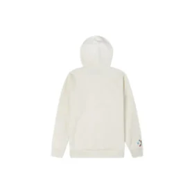 Peace & Unity Recycled Pullover Hoodie Asia Sizing “Egret”