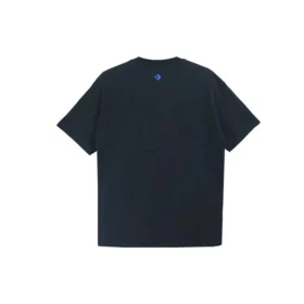 Pics Applique Short-sleeve Tee Unisex Black