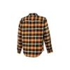 Plaid Patchwork Woven Long Sleeve Button Down Shirt Asia Sizing “Yellow”