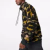 Polar Fleece Archive Camo Funnel Top Sweatshirt Asia Sizing “Camo Green”
