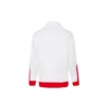 Printed Funnel Neck Sweatshirt Asia Sizing “Red”