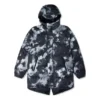 Printed Winter Down Jacket Asia Sizing “Black Multi”