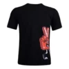 Printing Pattern Short Sleeve Black