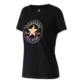 Printing Sports Short Sleeve Black