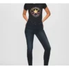 Printing Sports Short Sleeve Black