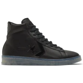 Pro Leather High “Black Ice – Black Clear”