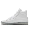 Pro Leather High “Black Ice – White Clear”