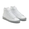 Pro Leather High “Black Ice – White Clear”