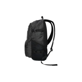 Quilted Straight Edge Backpack “Black”