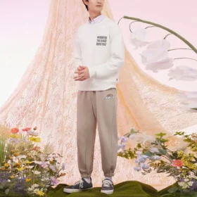 Rainbow Logo Sweatpants Asia Sizing “Tan”